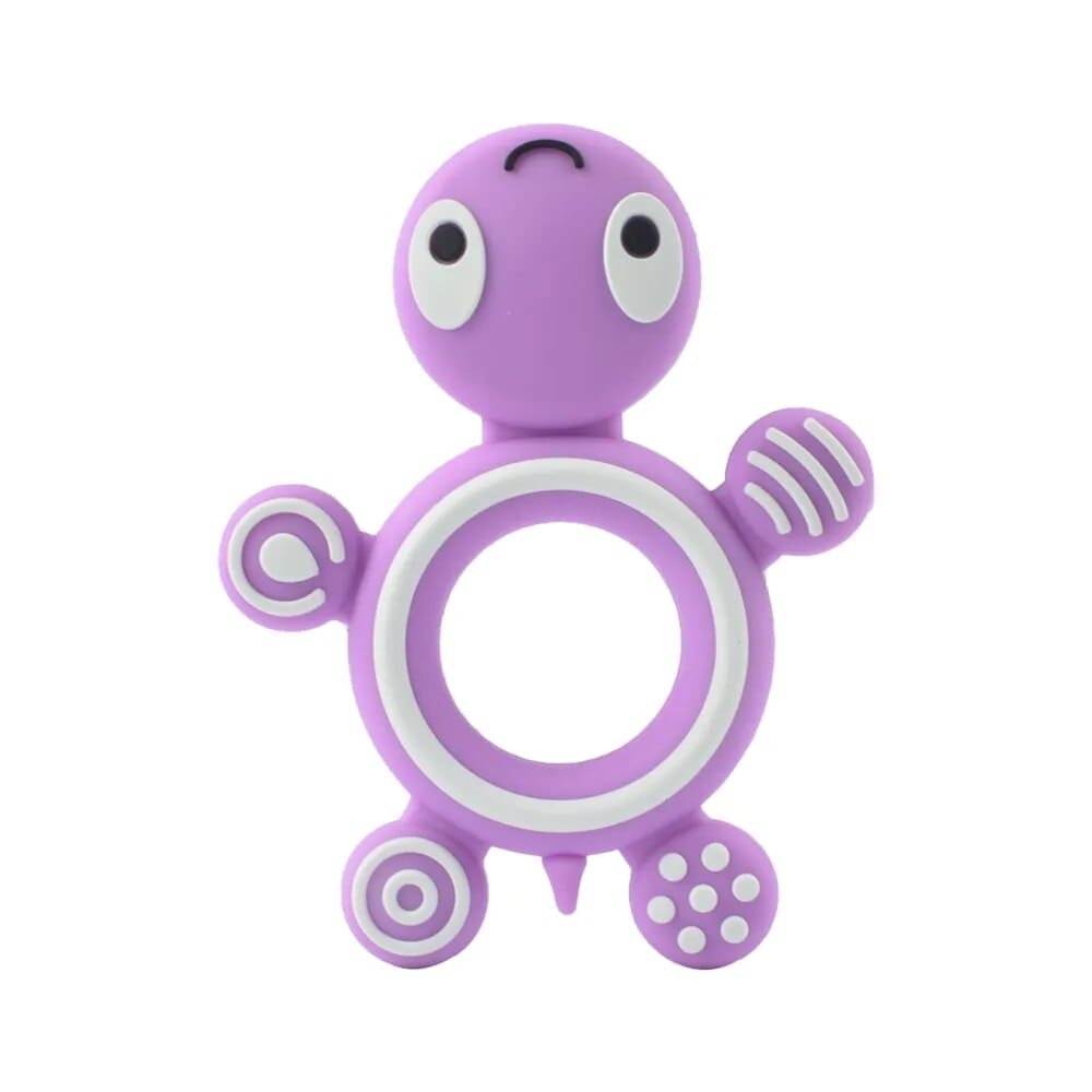 Silicone Giraffe Baby Teether: The Perfect Animal Teething Toy for Newborns - Care, Comfort, and Fun in One! - The Little Big Store