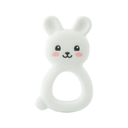 Silicone Giraffe Baby Teether: The Perfect Animal Teething Toy for Newborns - Care, Comfort, and Fun in One! - The Little Big Store