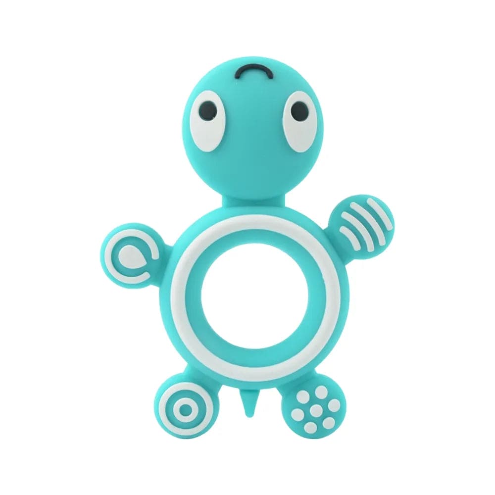 Silicone Giraffe Baby Teether: The Perfect Animal Teething Toy for Newborns - Care, Comfort, and Fun in One! - The Little Big Store