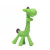 Silicone Giraffe Baby Teether: The Perfect Animal Teething Toy for Newborns - Care, Comfort, and Fun in One! - The Little Big Store