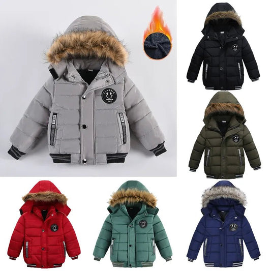 Snug Style Alert: Winter Warmth Unleashed! Zip into Fashion with our Baby Boys Jacket - The Ultimate Birthday Gift in Kids Fashion! 🧥❄️🎁 - The Little Big Store