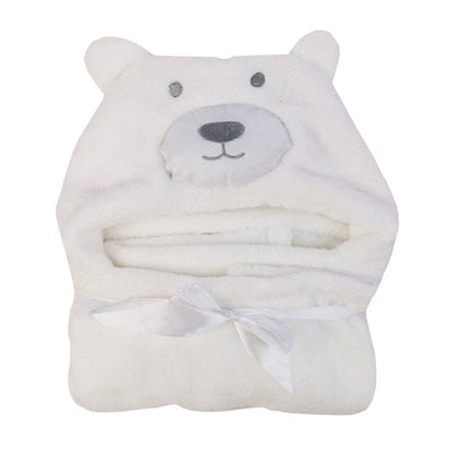 Snuggle Up in Cozy Comfort: Baby's Hooded Bath Towel - The Little Big Store