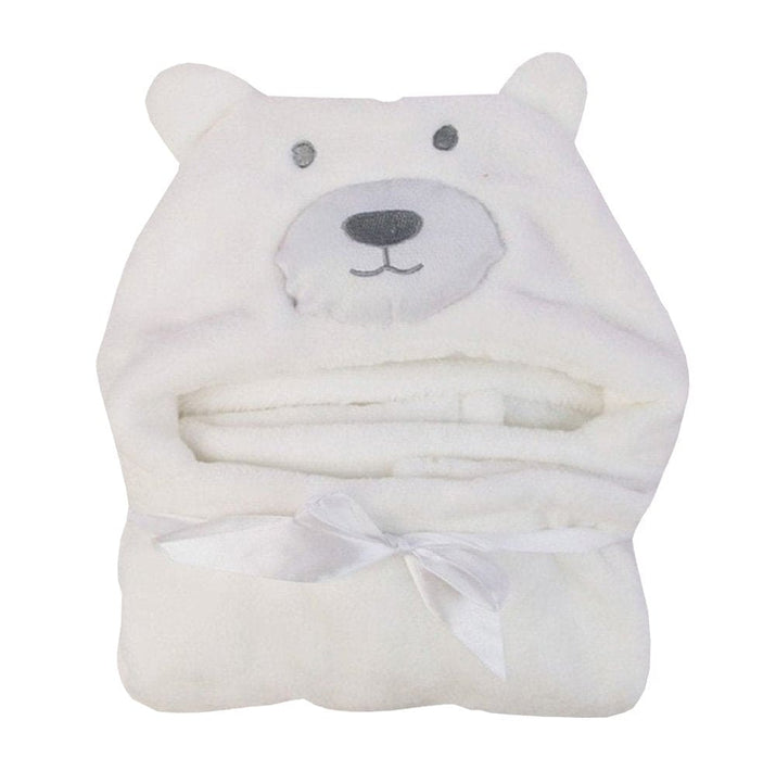Snuggle Up in Cozy Comfort: Baby's Hooded Bath Towel - The Little Big Store
