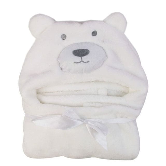 🛁 Snuggle Up in Cozy Comfort: Baby's Hooded Bath Towel 🐣🧼