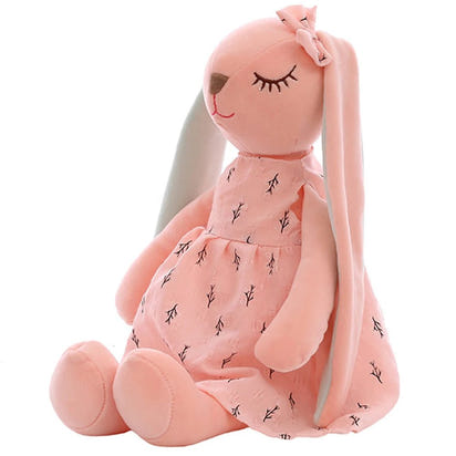 Bunny Bliss: 35CM Long Ears Rabbit Doll – The Ultimate Snuggle Buddy for Sweet Dreams! - The Little Big Store