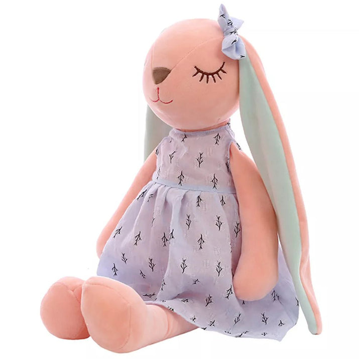 Bunny Bliss: 35CM Long Ears Rabbit Doll – The Ultimate Snuggle Buddy for Sweet Dreams! - The Little Big Store