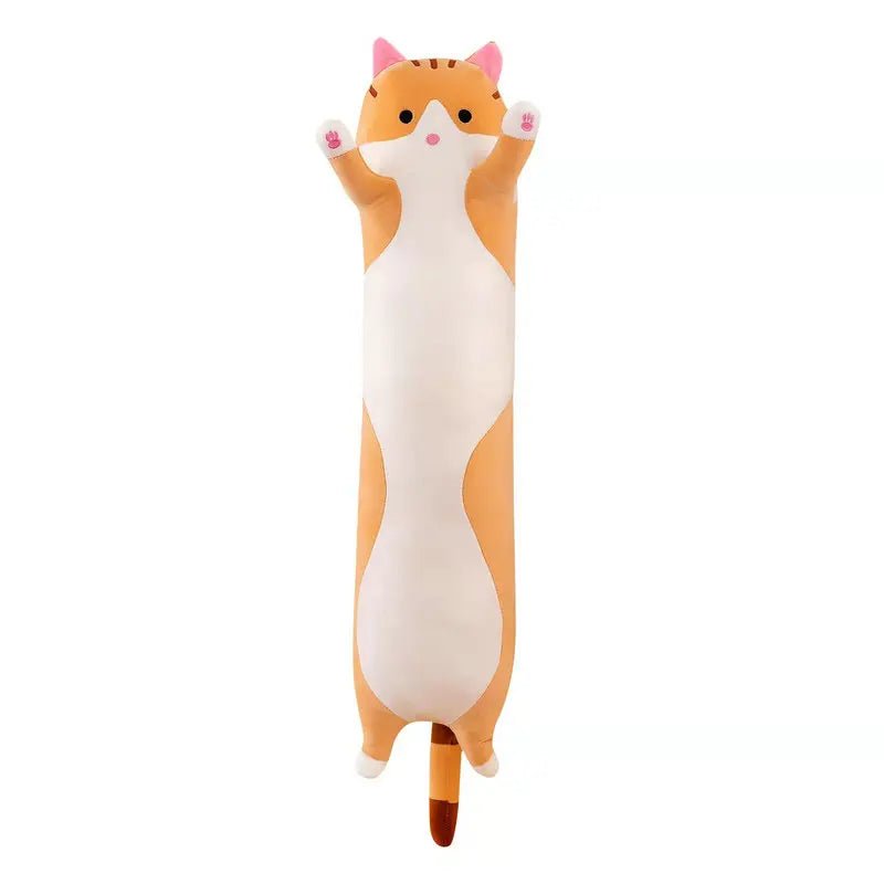 Snuggle Up with Cuteness: New Arrive 50cm Cute Soft Long Cat Boyfriend Plush Toy - The Little Big Store