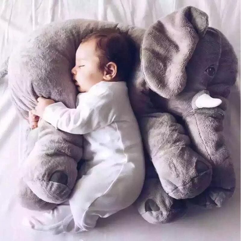 🐘 Cuddlephant™ – Soft Elephant Pillow for Snuggles & Sweet Dreams 💖🛏️