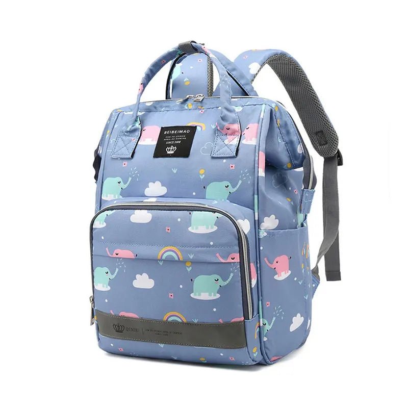 Stay Prepared in Style with Our Large Capacity Diaper Bag Backpack!