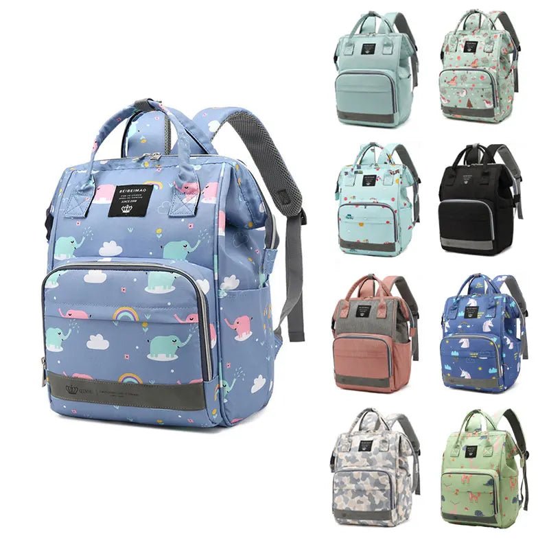 Stay Prepared in Style with Our Large Capacity Diaper Bag Backpack! - The Little Big Store