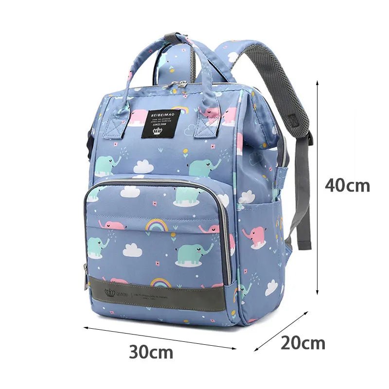 Stay Prepared in Style with Our Large Capacity Diaper Bag Backpack! - The Little Big Store