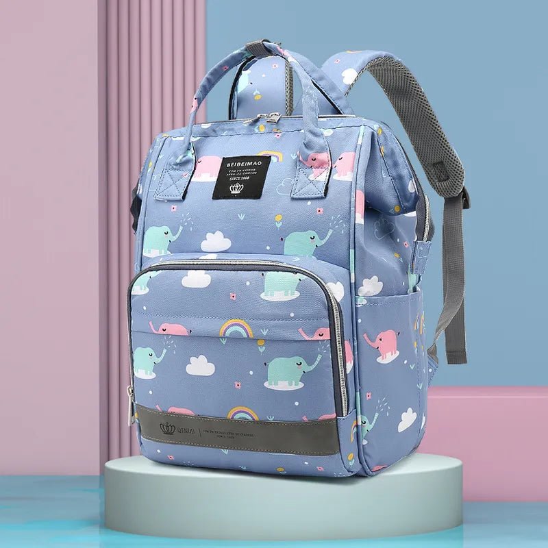 Stay Prepared in Style with Our Large Capacity Diaper Bag Backpack!