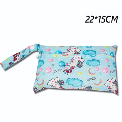 Stay Stylishly Organized with Our Cartoon Print Baby Diaper Bag! - The Little Big Store