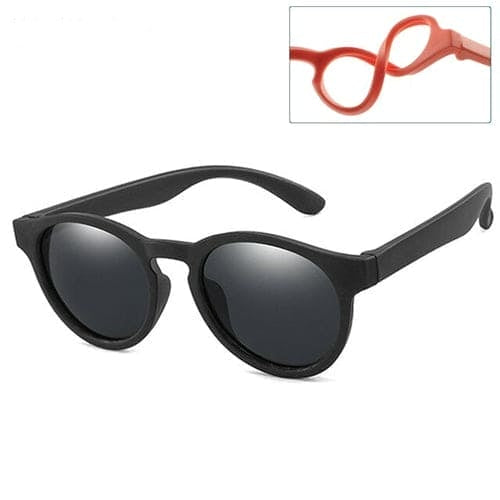 🕶️ SunSafe Explorers™ – Polarized Round Sunglasses for Cool Kids ☀️🧒
