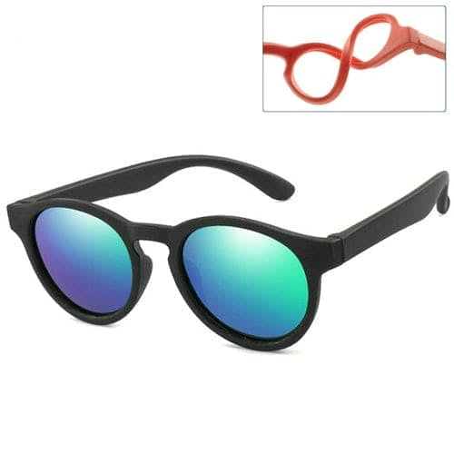 🕶️ SunSafe Explorers™ – Polarized Round Sunglasses for Cool Kids ☀️🧒