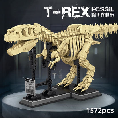🦖 Unleash Prehistoric Fun with T-Rex Dinosaurs Fossil Building Blocks! 🦴🔧 - The Little Big Store