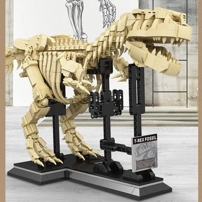 🦖 Unleash Prehistoric Fun with T-Rex Dinosaurs Fossil Building Blocks! 🦴🔧 - The Little Big Store