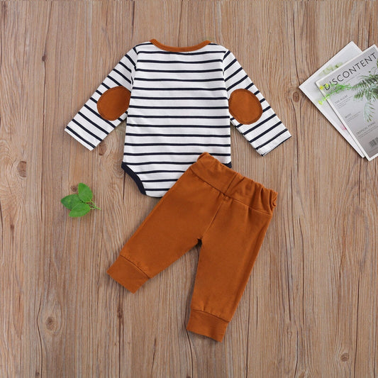 Tiny Trendsetter: 2Pcs Toddler Casual Suit - The Little Big Store