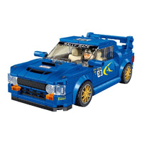 🏎️ Turbocharge Your Playtime: Speed Champions Subaru WRX Building Block Car Toy 🌟 - The Little Big Store