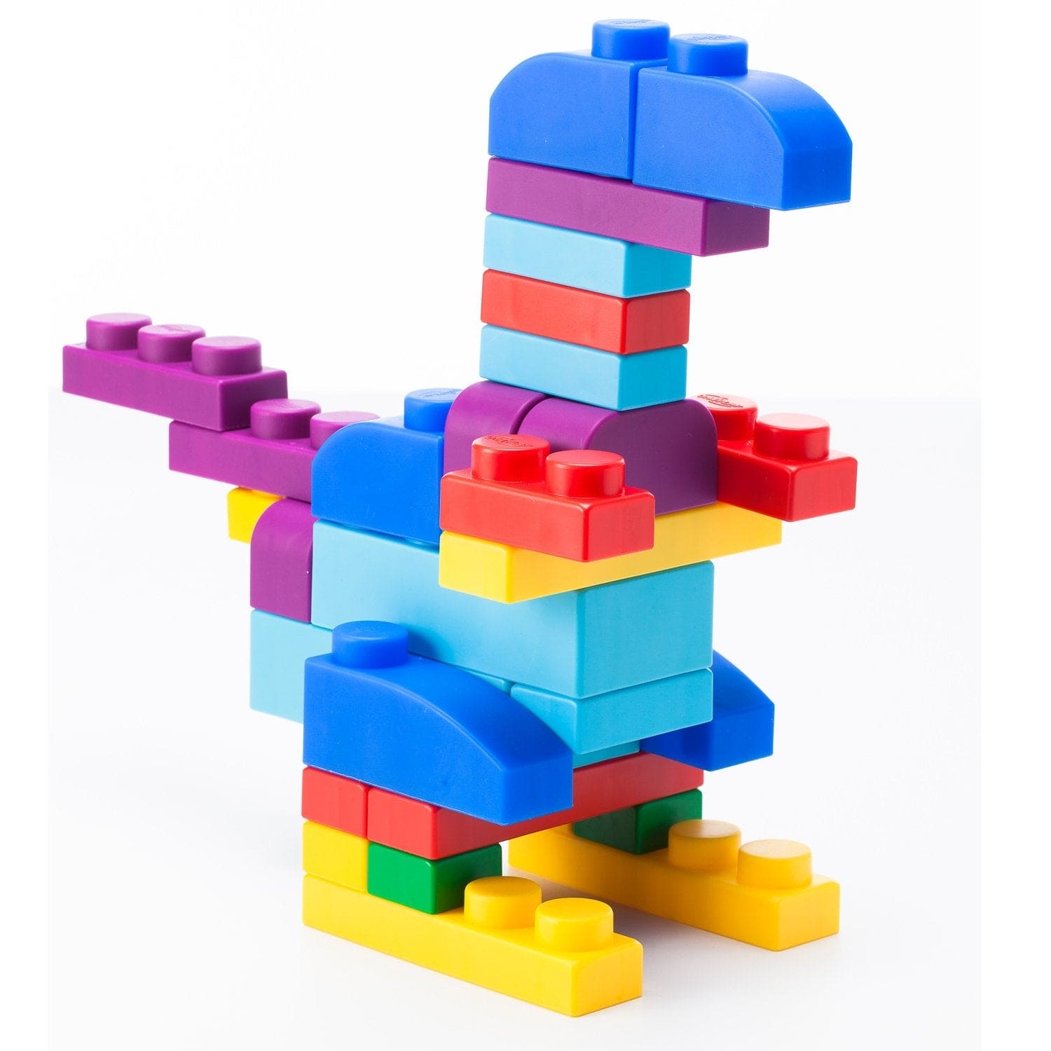 UNiPLAY Soft Building Blocks Plus Series 122pcs Primary Color - The Little Big Store
