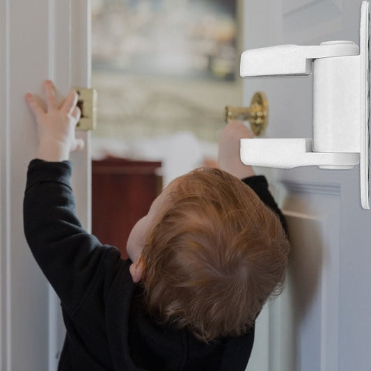 Universal Child Safety Door Lever Lock - The Little Big Store