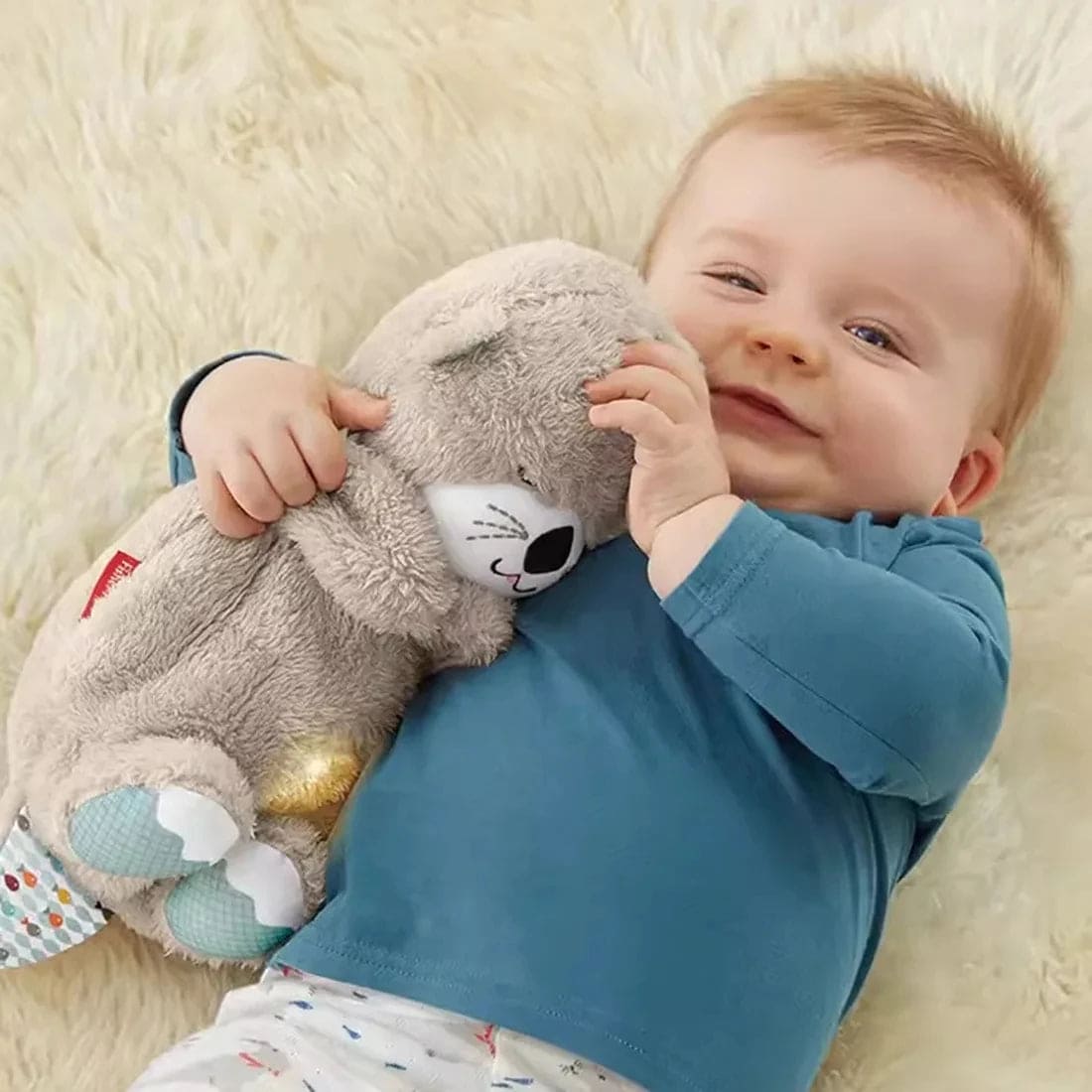 Snuggle Buddy: Plushy Otter - Your Adorable Cuddle Companion! - The Little Big Store