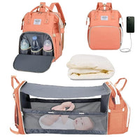 Your Baby's Dream Haven: The Ultimate Portable Bed & Diaper Bag Combo! (Free Shipping + Free Gift + Free Parenting Guide)) - The Little Big Store