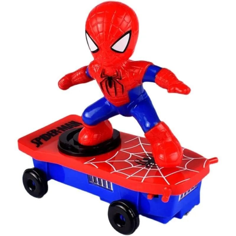 Zoom into Adventure: Spiderman Stunt Scooter – The Ultimate Electric Toy Car for Thrilling Fun and Festive Gifts! 🕷️🛴🎁 - The Little Big Store